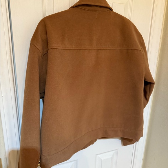 EUC Monrow Weekend Jacket In Golden Brown - Picture 2 of 5